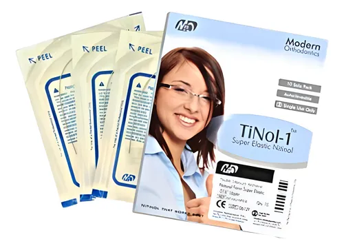 ARCOS DE NITI REDONDOS x 10u. MODERN TINOL